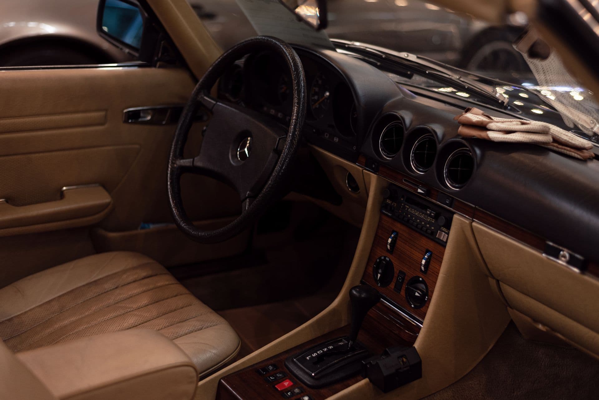 Vehicle interior after a full detail